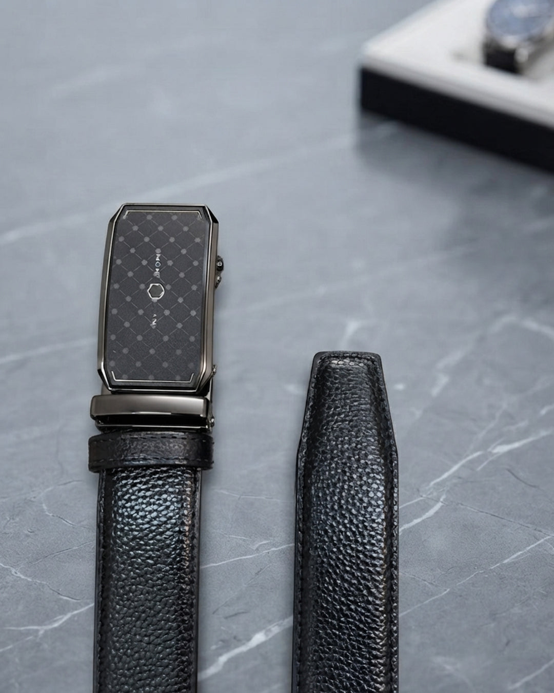 Luxury Leather Automatic Belt