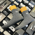Striped Cotton Crew Socks – 5 Pack