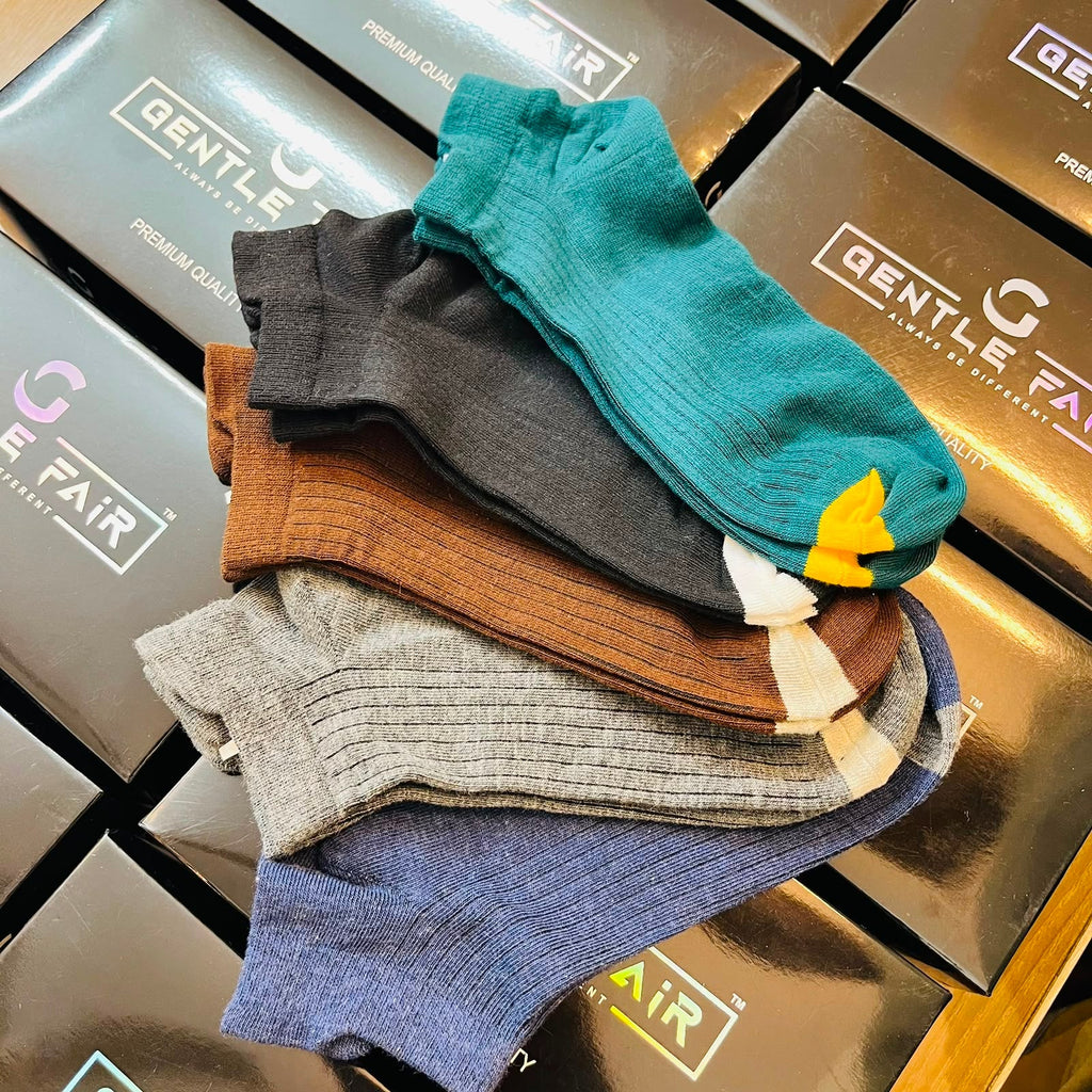 Cotton Ankle Socks – 5 Pack