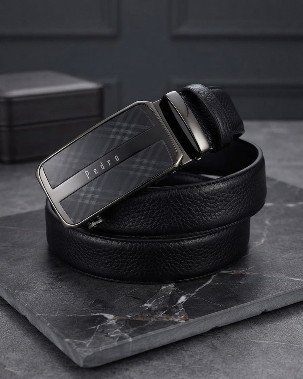 Classic Business Leather Automatic Belt