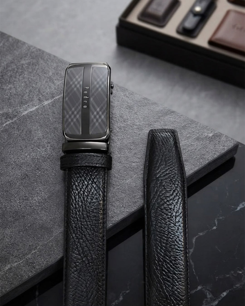 Classic Business Leather Automatic Belt
