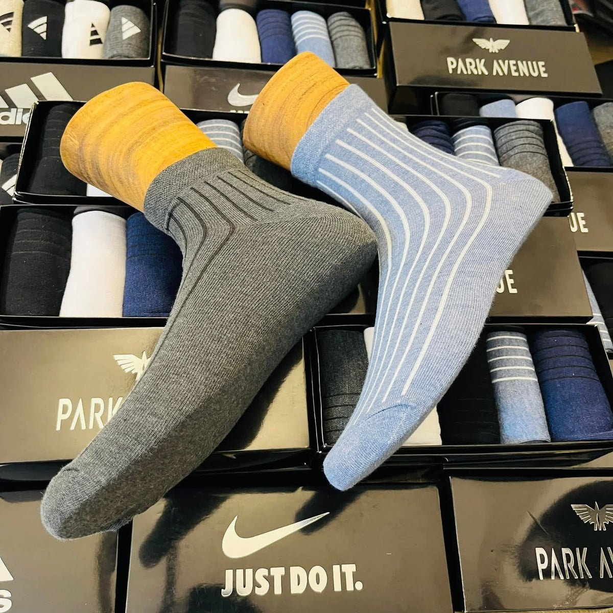 Summer Cotton Crew Socks – 5 Pack